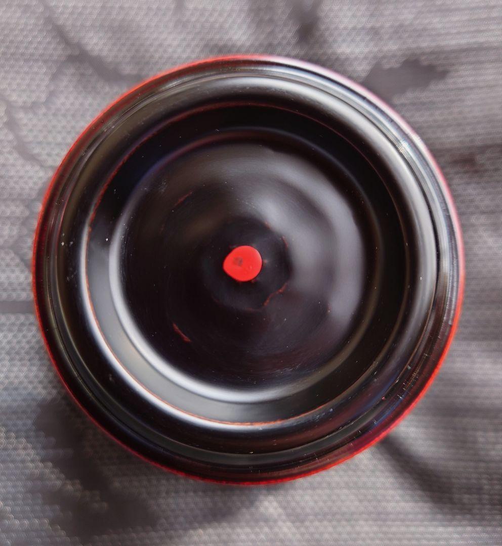 佐竹康宏　個展作品　一点物　漆芸　木製碗　黒赤二客組　手塗り　手仕上げ