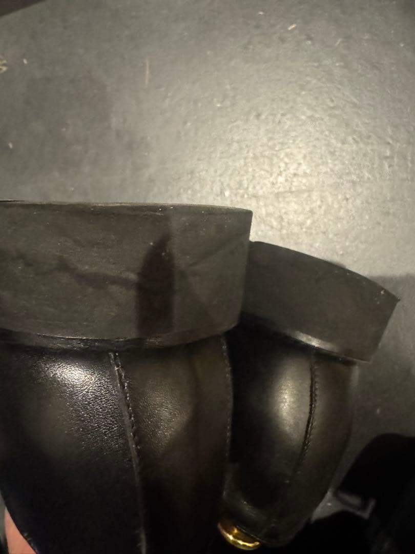 Scye ブラック ドレスシューズ 41