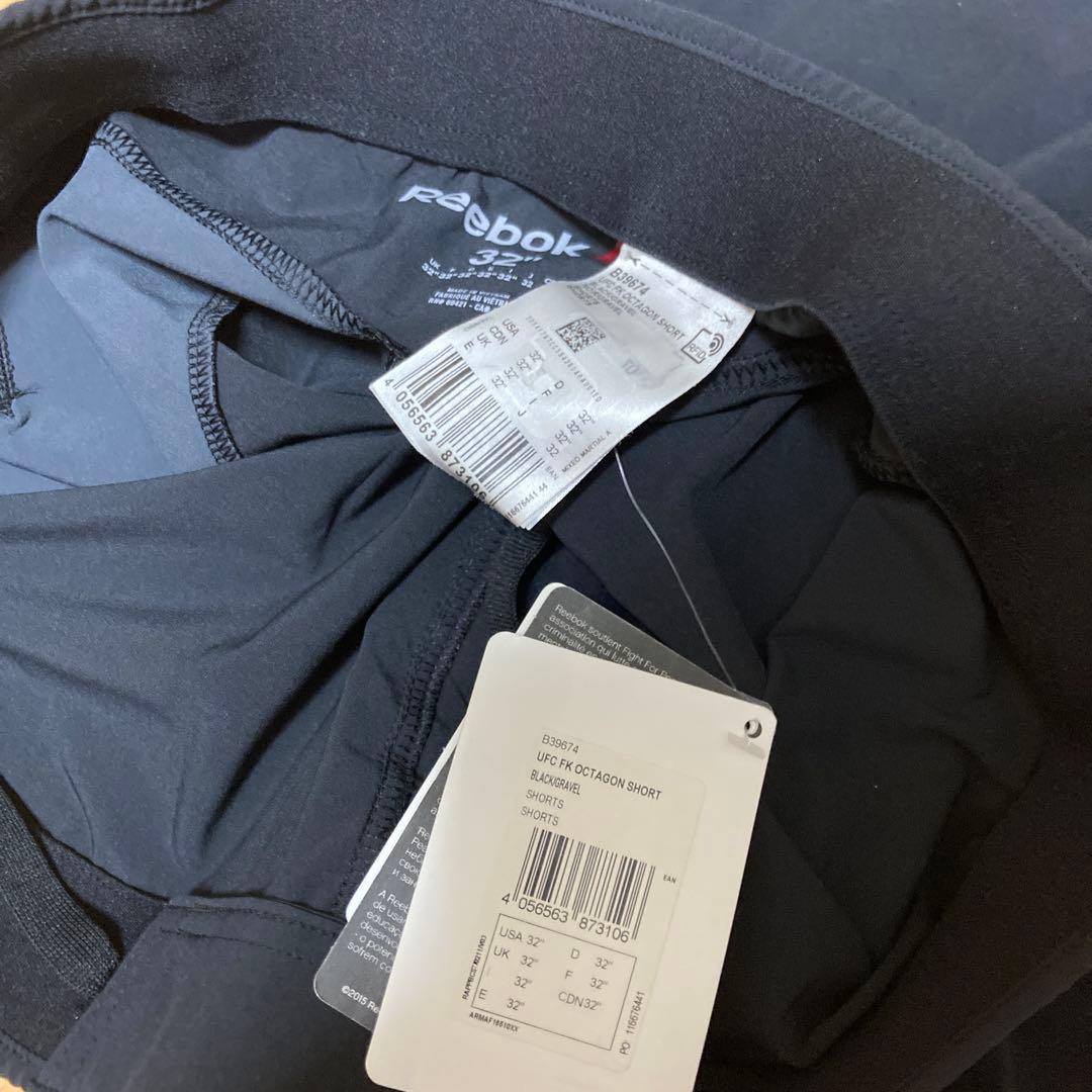 Reebok UFC Octagon Short 32インチ 黒