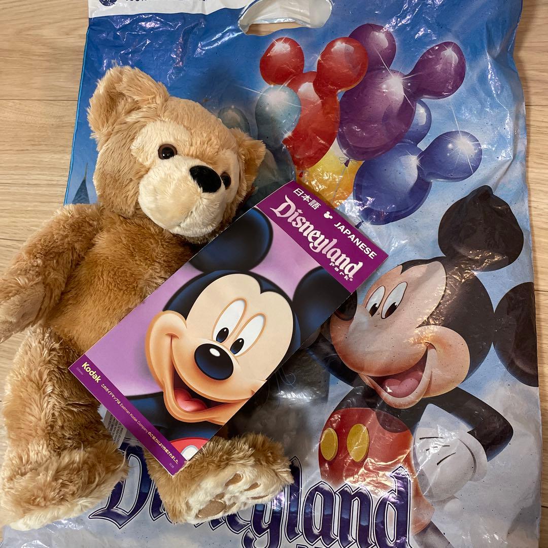 WDW 初期ダッフィー 新品 ぬいぐるみ ディズニーベア ストーリーブック付き