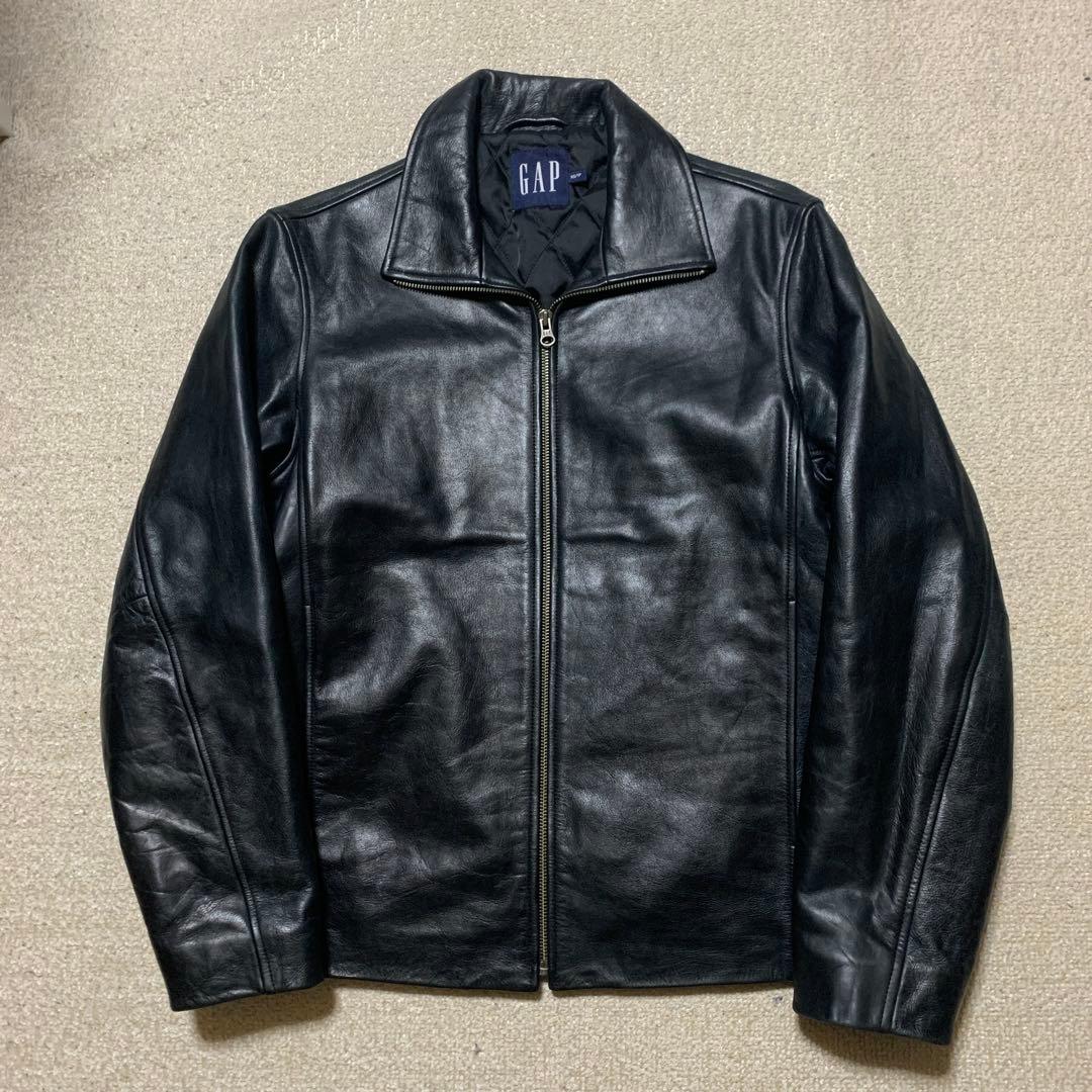 90s old gap leather jacket 超希少サイズ