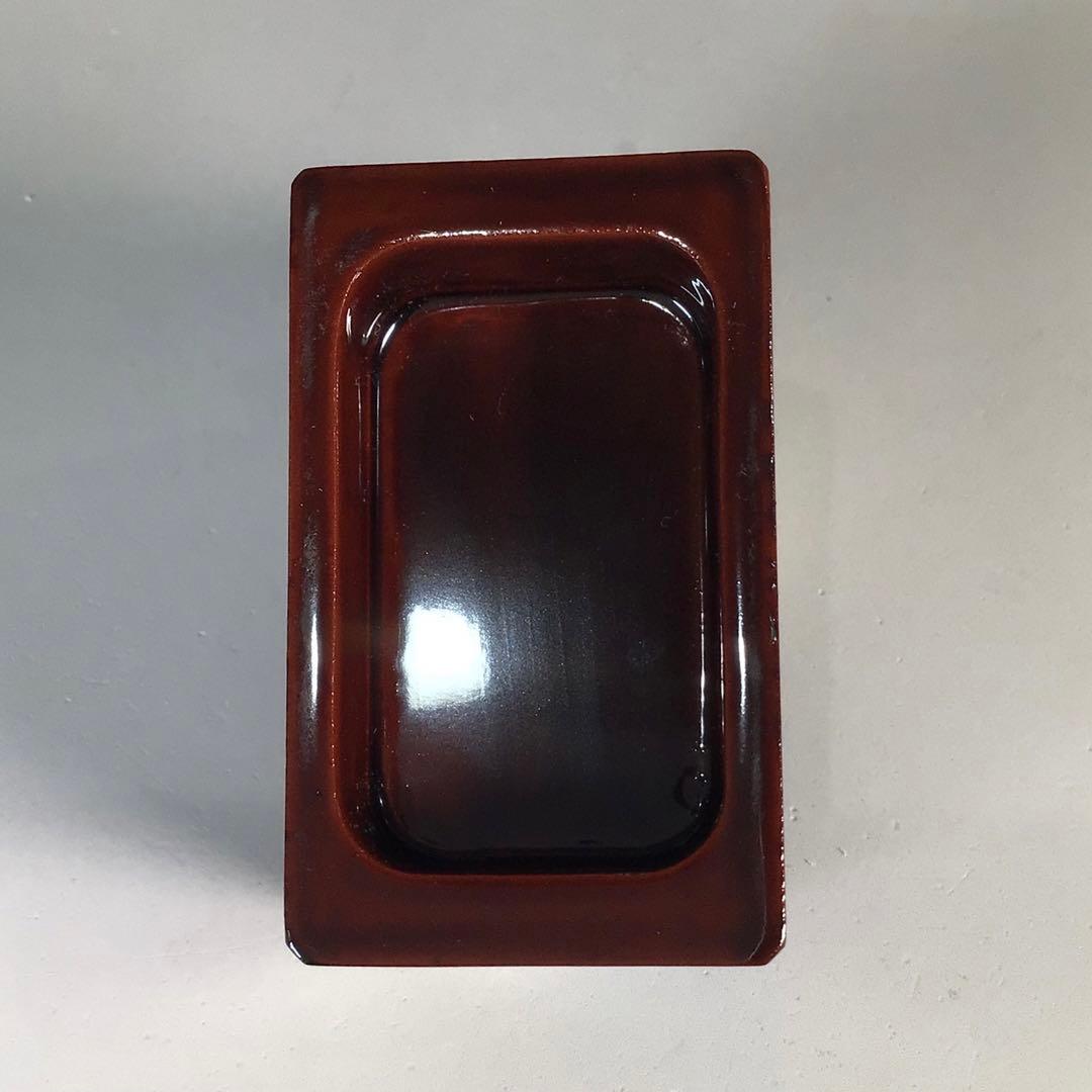 Ｎ１０００　香合　『道場宗廣作』『溜塗』『虫草蒔絵』『虫籠香合』　共箱　茶道具