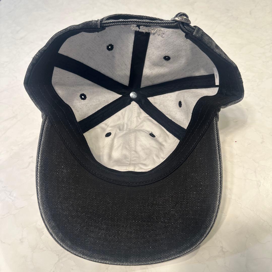 SUPREME Sロゴ ブラックキャップ FV25