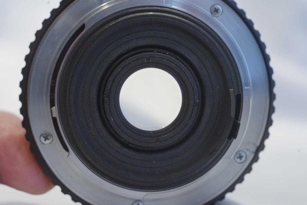 PENTAX MXとパンケーキ40ミリレンズ　どちらも難あり