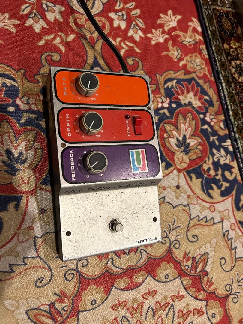 【Mu-Tron Phasor II ビンテージ 1970年代 動作確認済み】