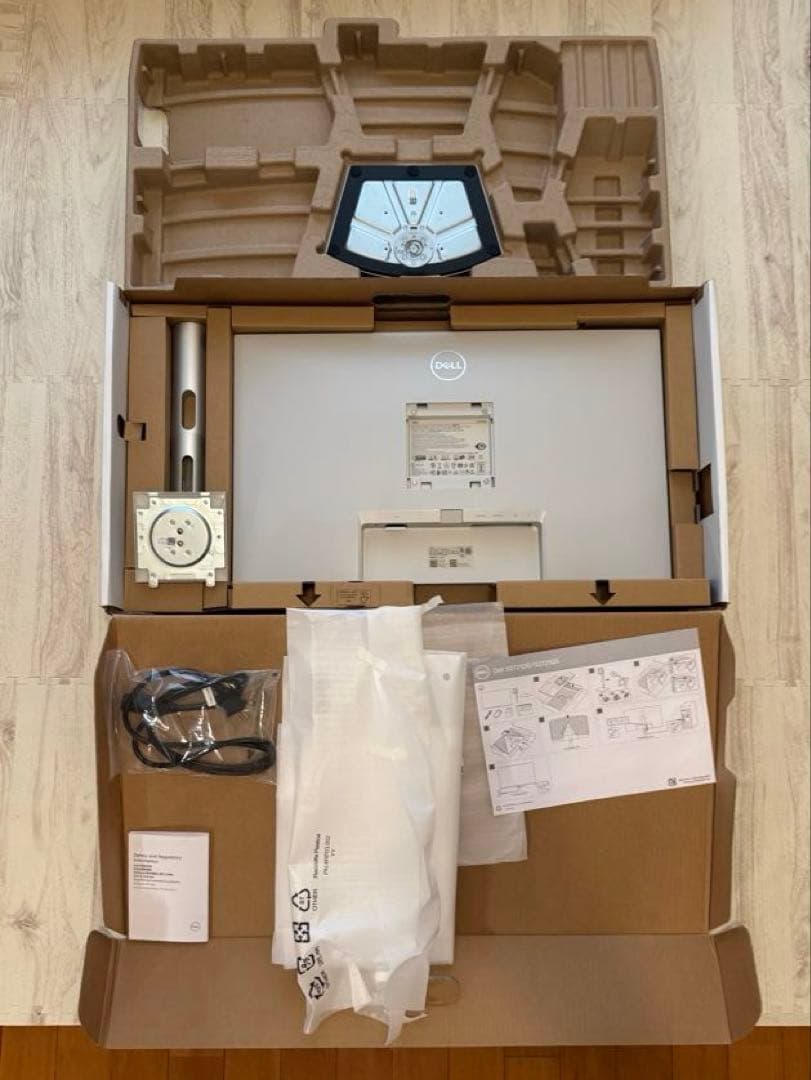 DELL 27インチ 4Kモニター 本体 S2721QS箱付き