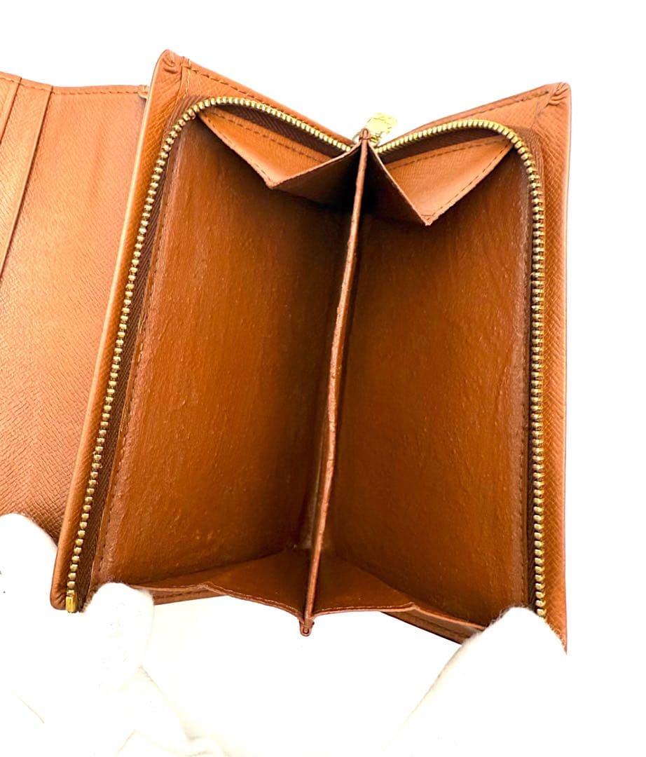 ルイヴィトン ポルトフォイユ トレゾール 財布 L字ファスナモノグラム