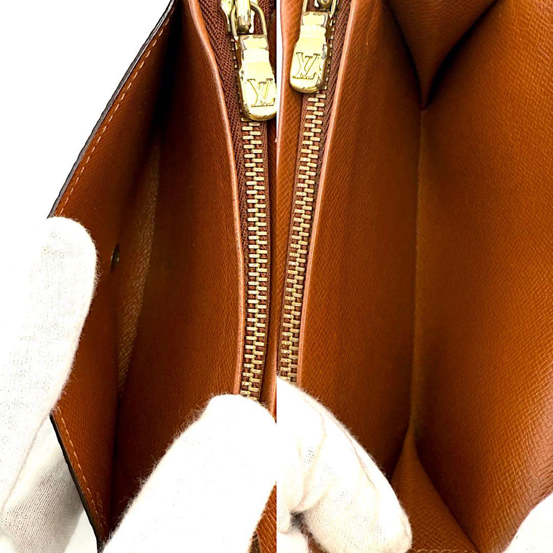 ルイヴィトン ポルトフォイユ トレゾール 財布 L字ファスナモノグラム