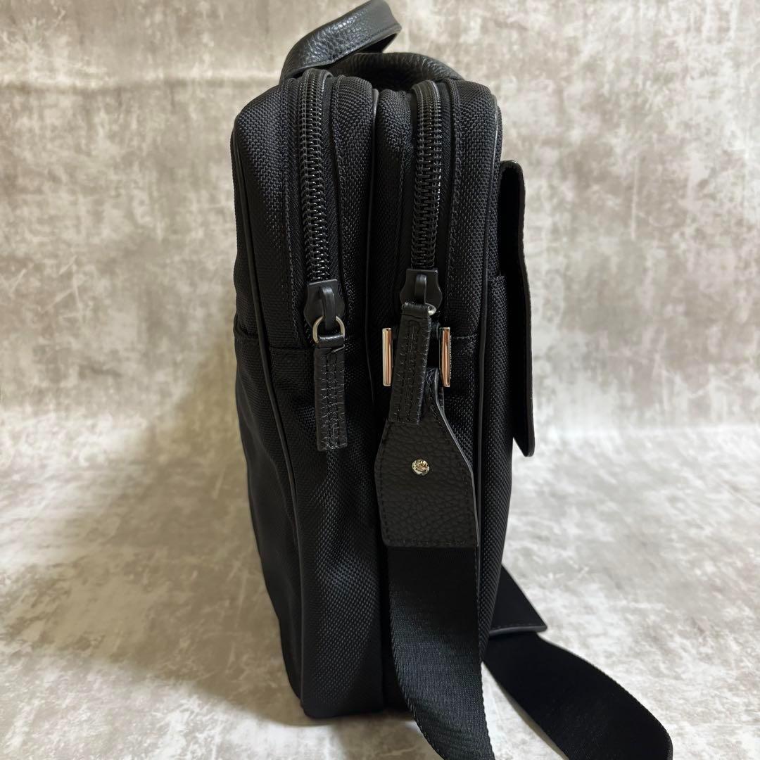 I36 エルメネジルドゼニア　ビジネスバッグ　ブリーフケース　2way 黒