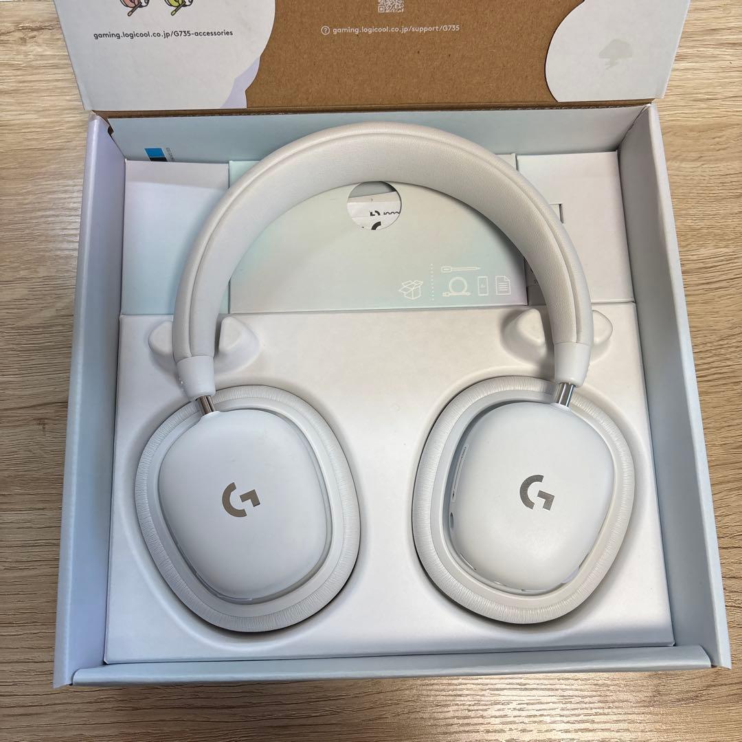 Logicool G735 ゲーミングヘッドセット ホワイト