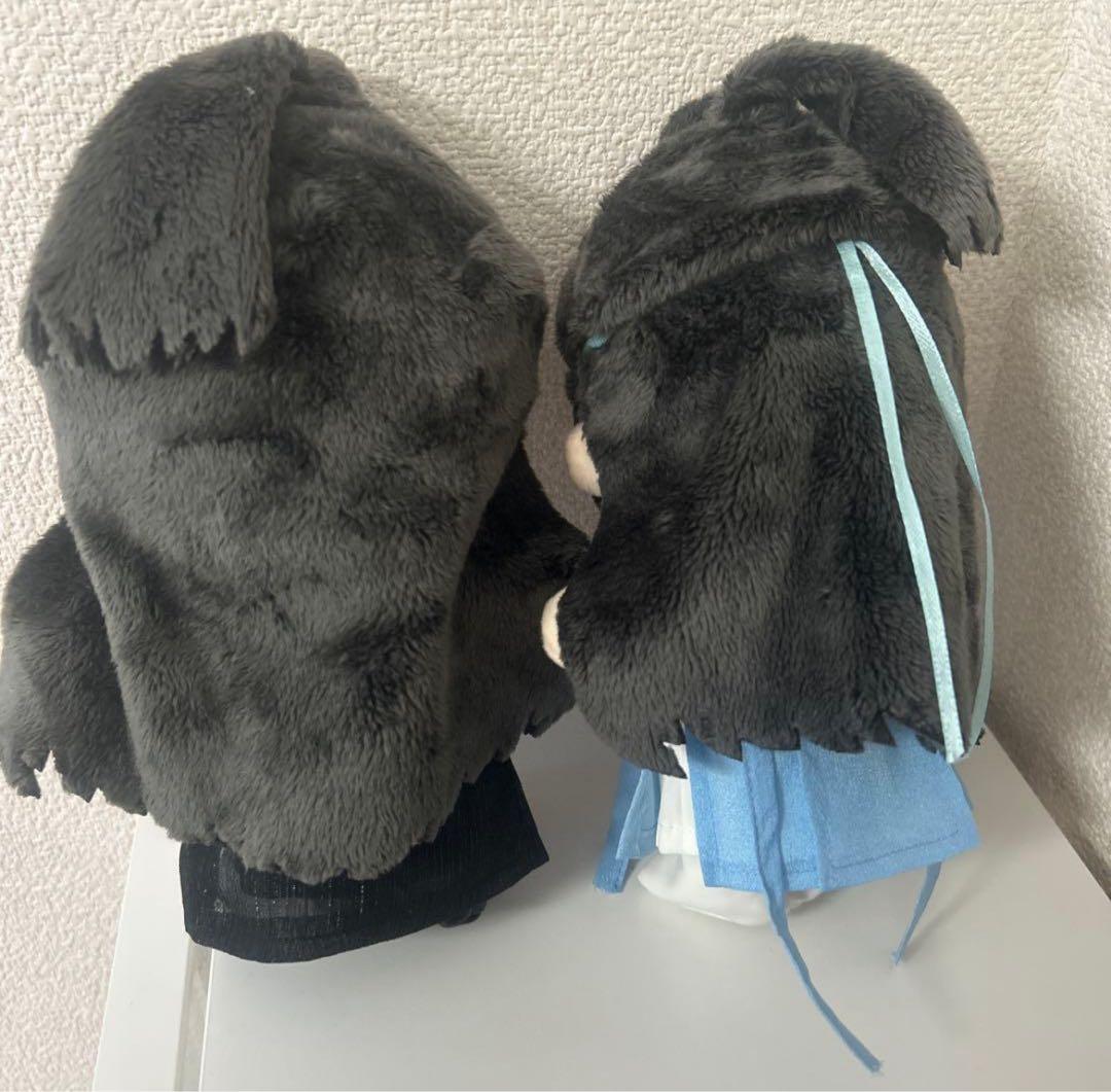 陳情令　藍忘機　魏無羨　王一博　肖战 20cmぬいぐるみ　ペア