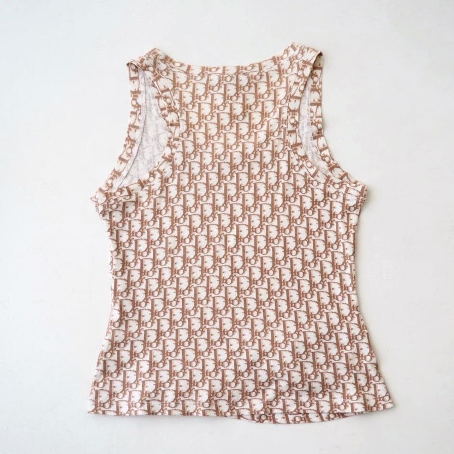 希少 クリスチャンディオール ジョンガリアーノ期 トロッター柄 刺繍 トップス