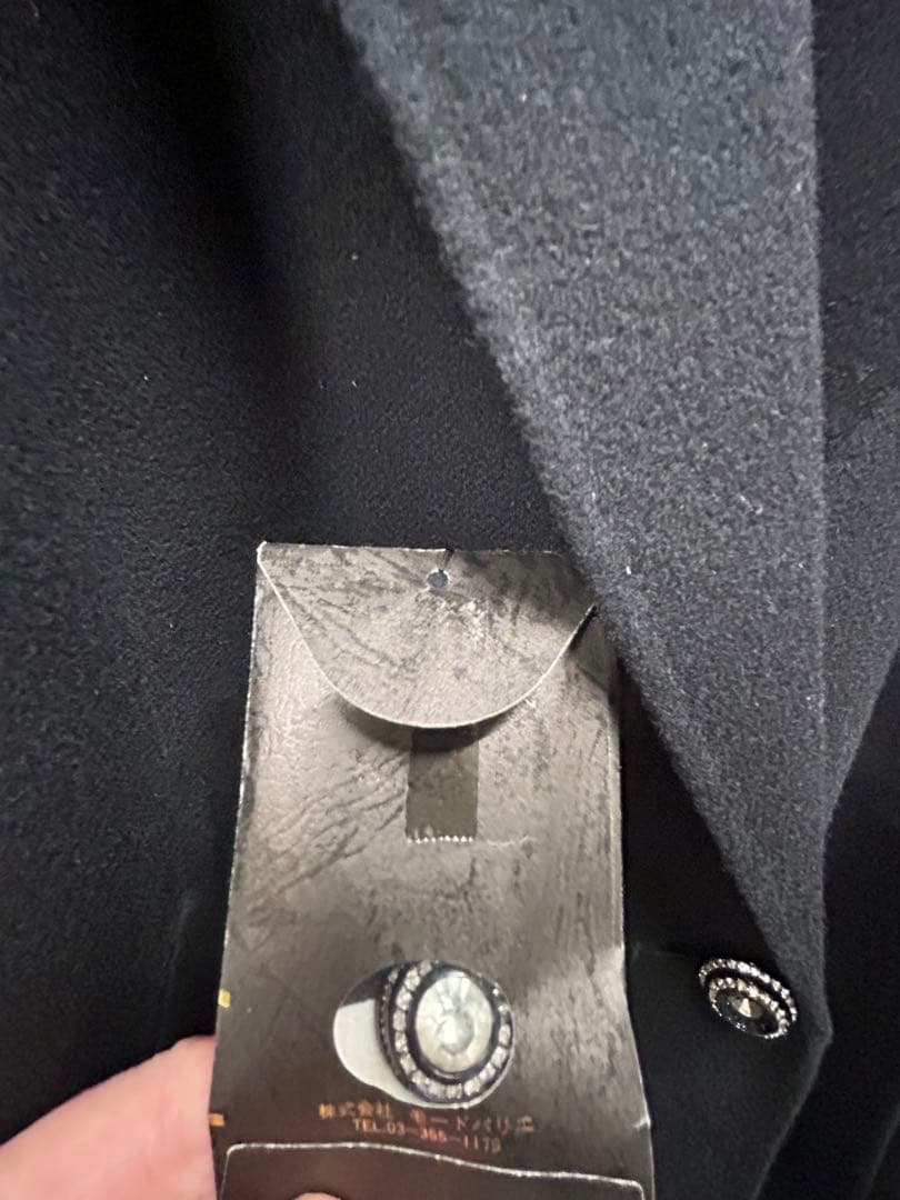 クレモナタグ付き未使用（訳あり） 上質なカシミヤ100％ロングコート