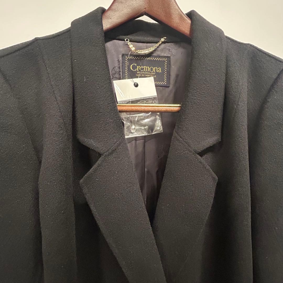クレモナタグ付き未使用（訳あり） 上質なカシミヤ100％ロングコート