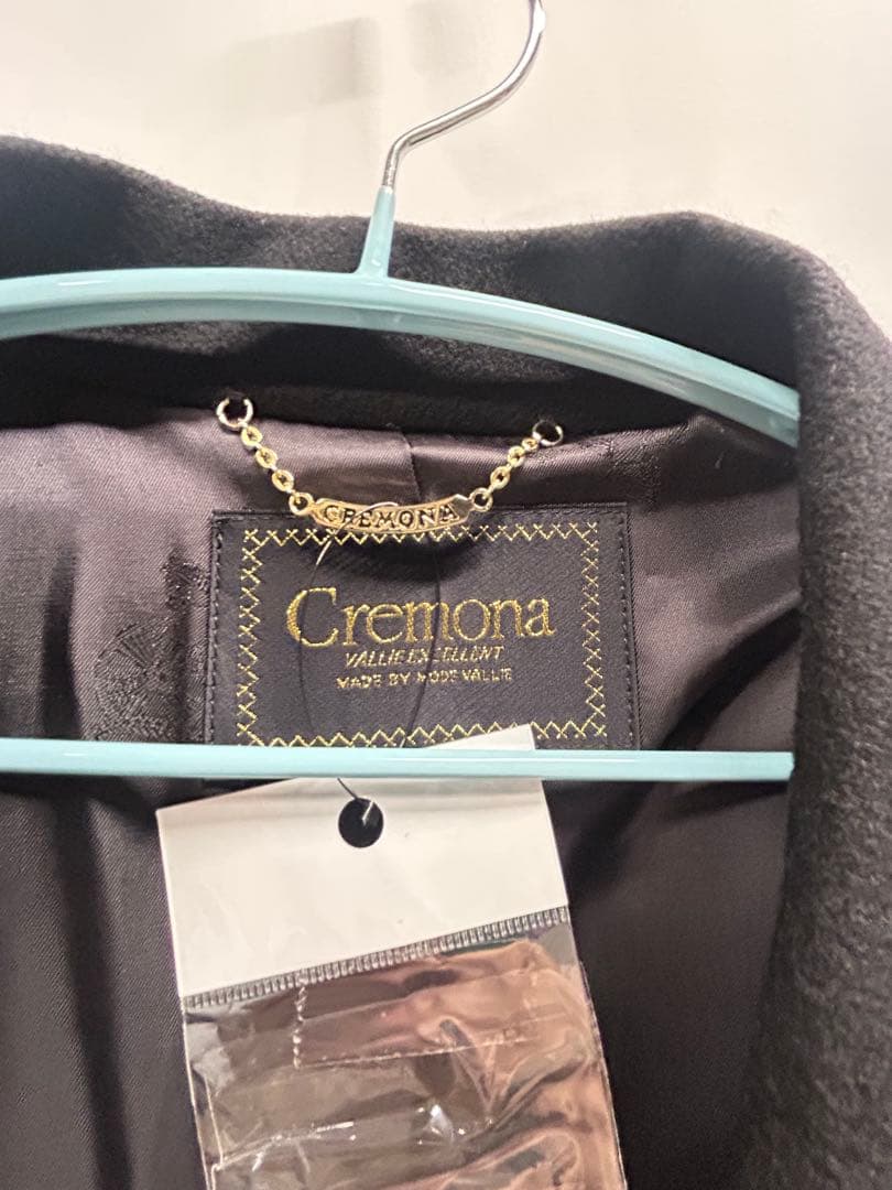 クレモナタグ付き未使用（訳あり） 上質なカシミヤ100％ロングコート