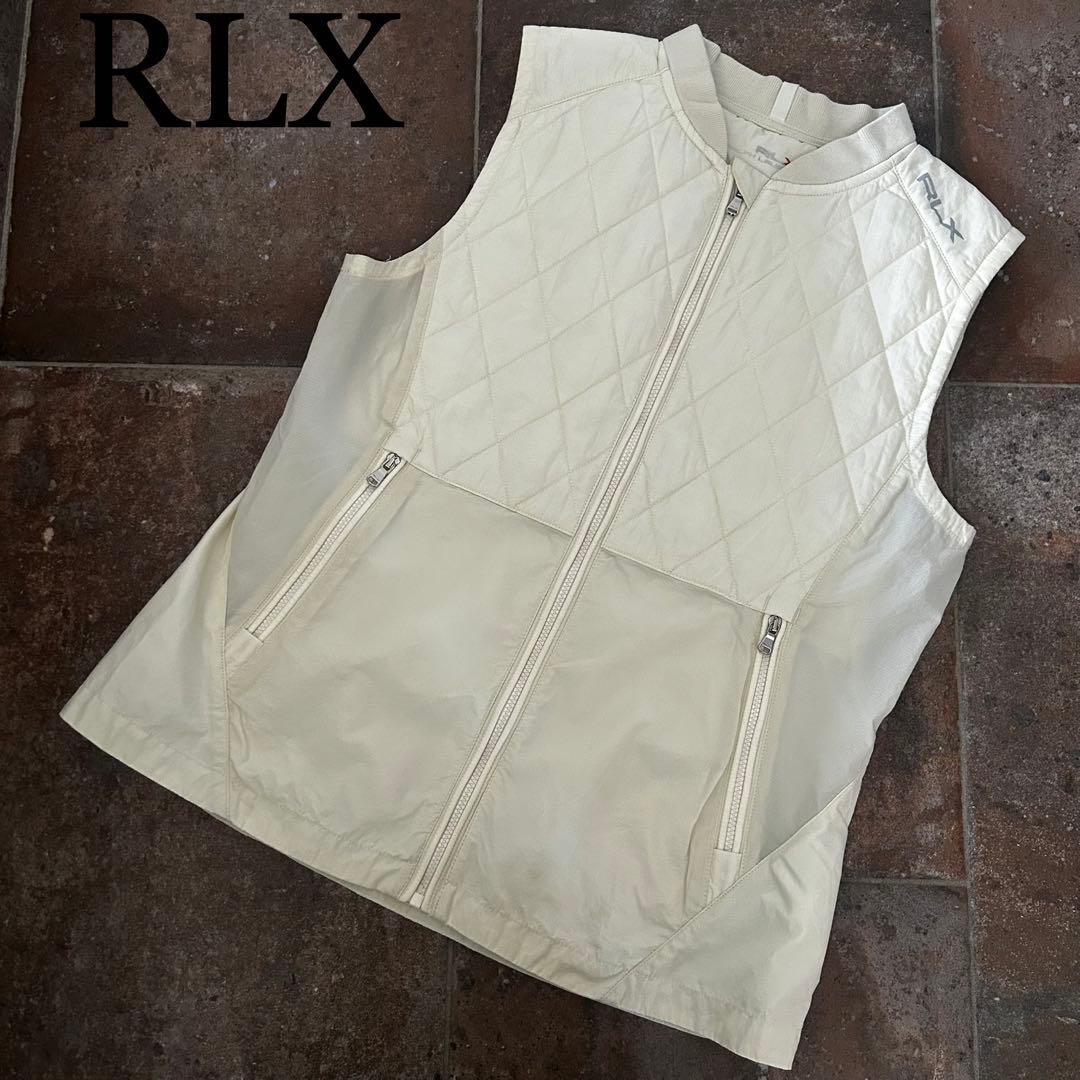 RLX RALPH LAUREN ベスト　キルティング　切替　軽量　薄手　中わた