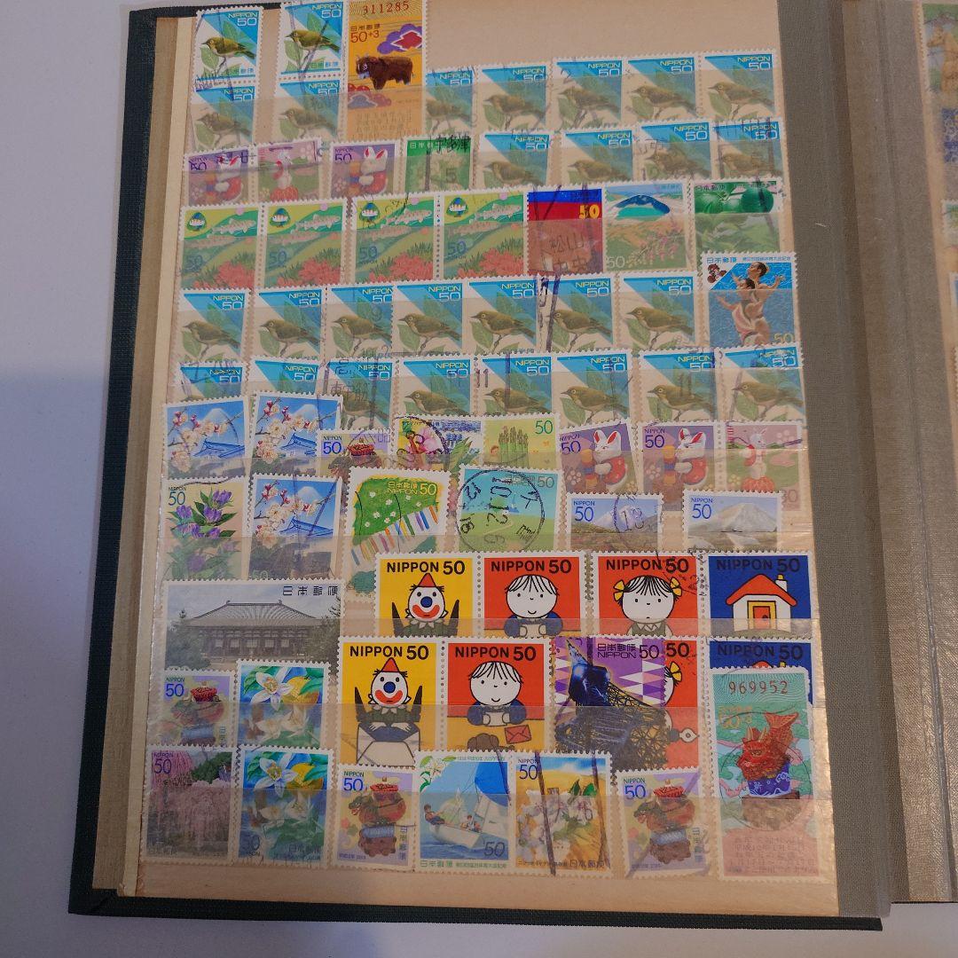 NIPPON 使用済切手 ページ2 74枚まとめ売り