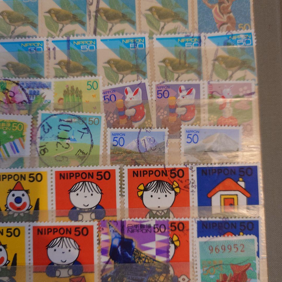 NIPPON 使用済切手 ページ2 74枚まとめ売り
