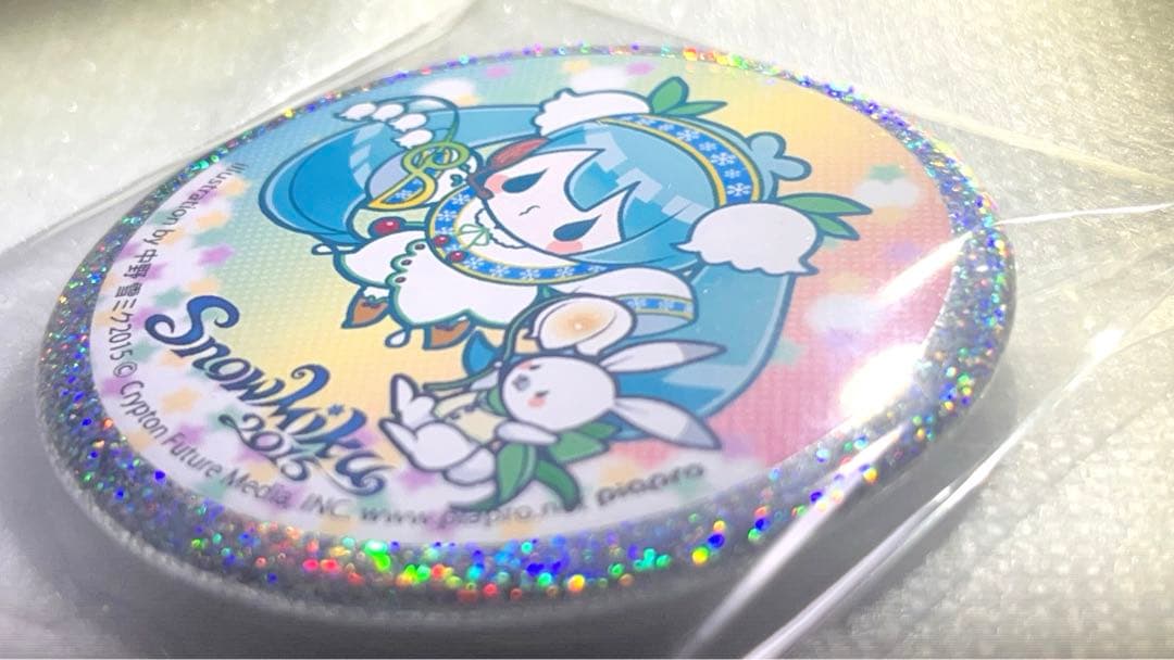 MIKU 2015 缶バッジコレクション シークレット 雪ミク 初音ミク