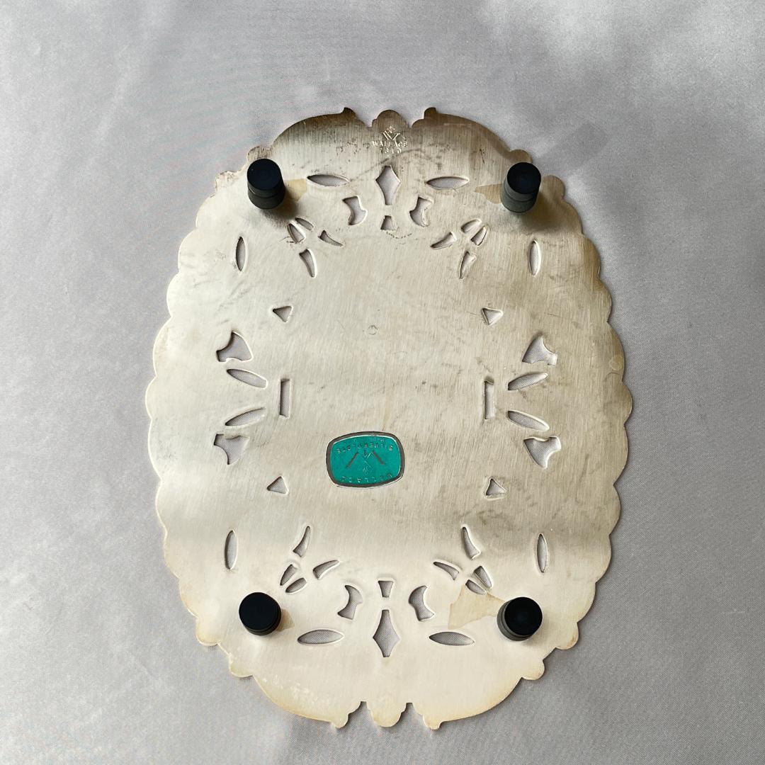 【Wallace】オーバルのティーセンター ティー / ポットスタンド 22cm