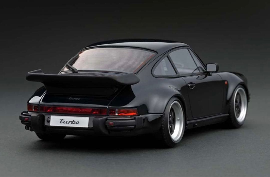 超希少　イグニッションモデル　ポルシェ 911 ターボ 1/18 ブラック　新品