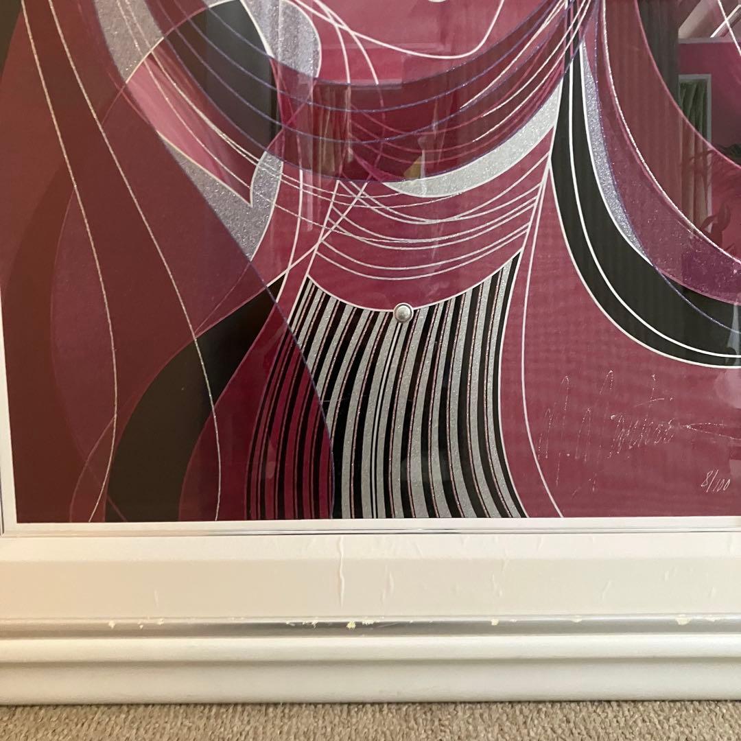 希少★マーティロ・マヌキアン シルクスクリーン　絵画　100限定　サイン入り