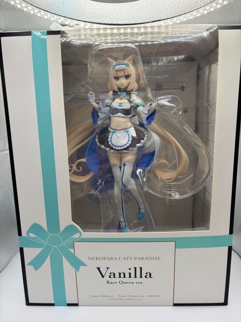 ネコぱら　1／7スケールフィギュア　ショコラ&バニラ　レースクイーンver