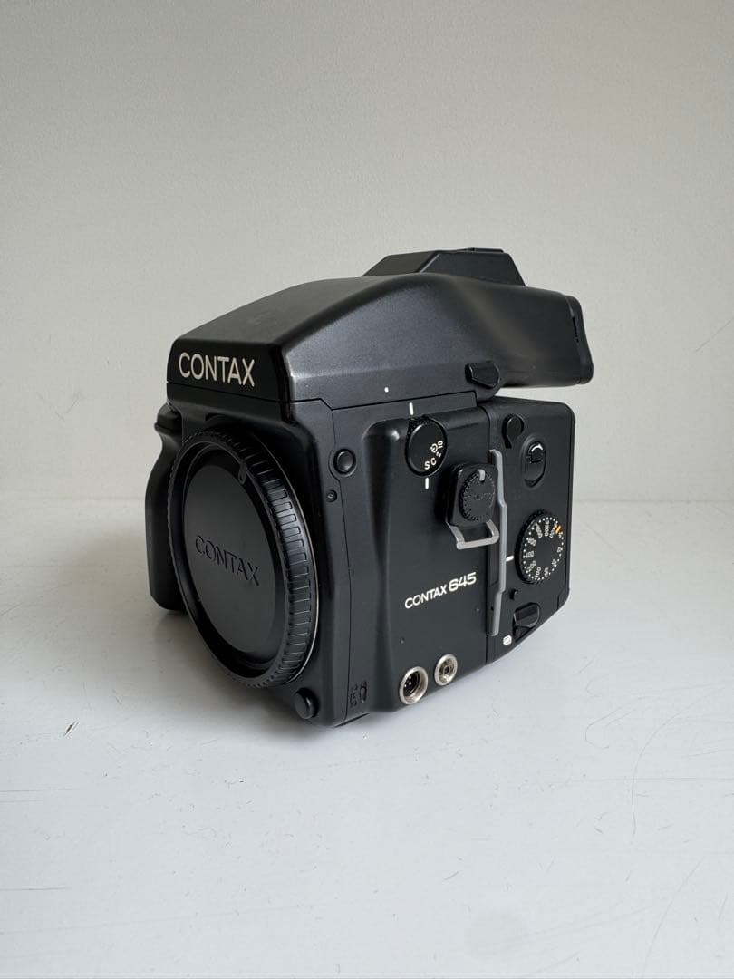 コンタックス Contax 645 AE 中判カメラ ボディ MFB-1付き