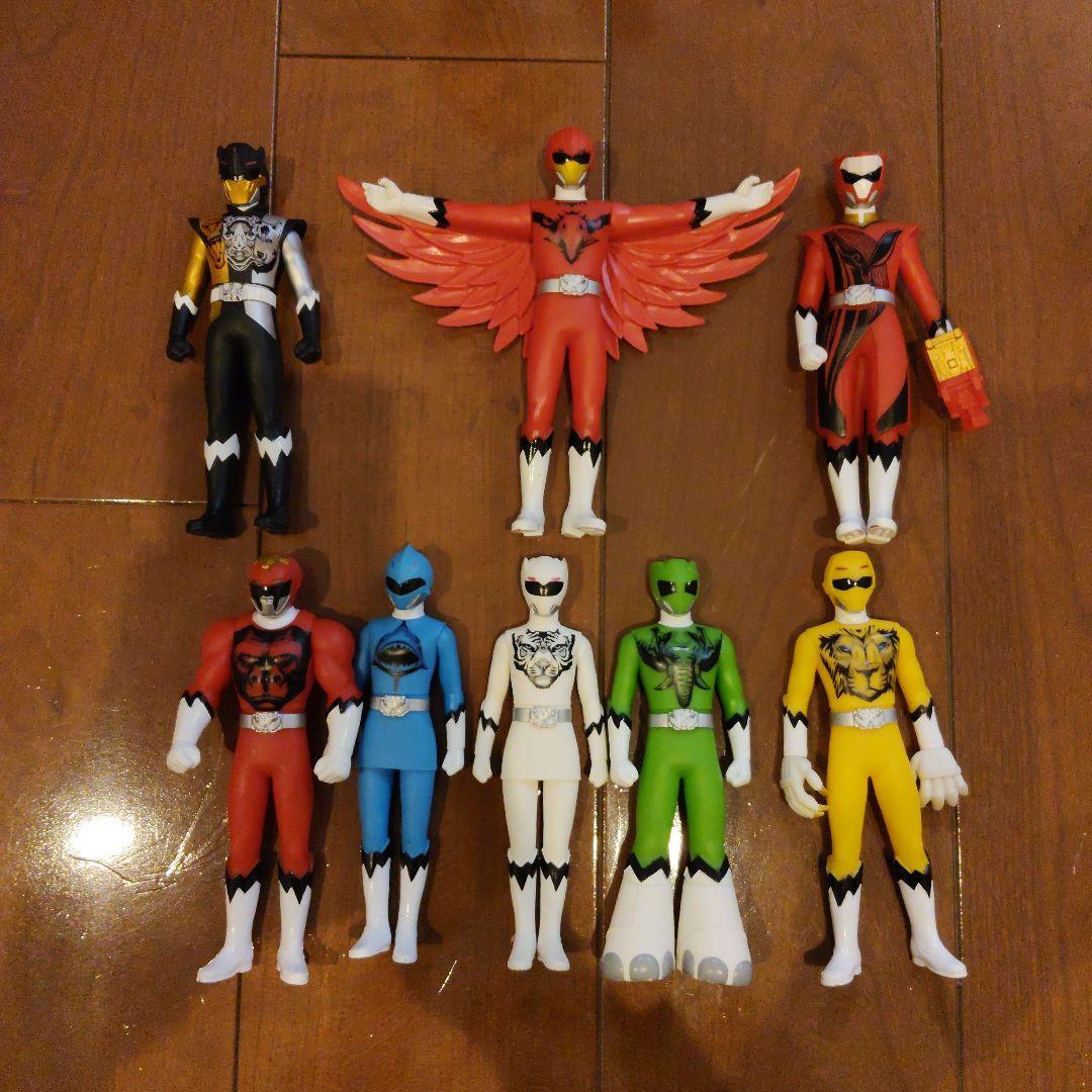 ジュウオウジャー　ソフビセット