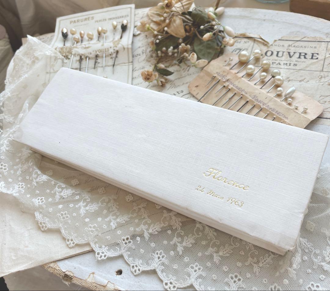 フランス　ヴィンテージ　バテーム　ボックス