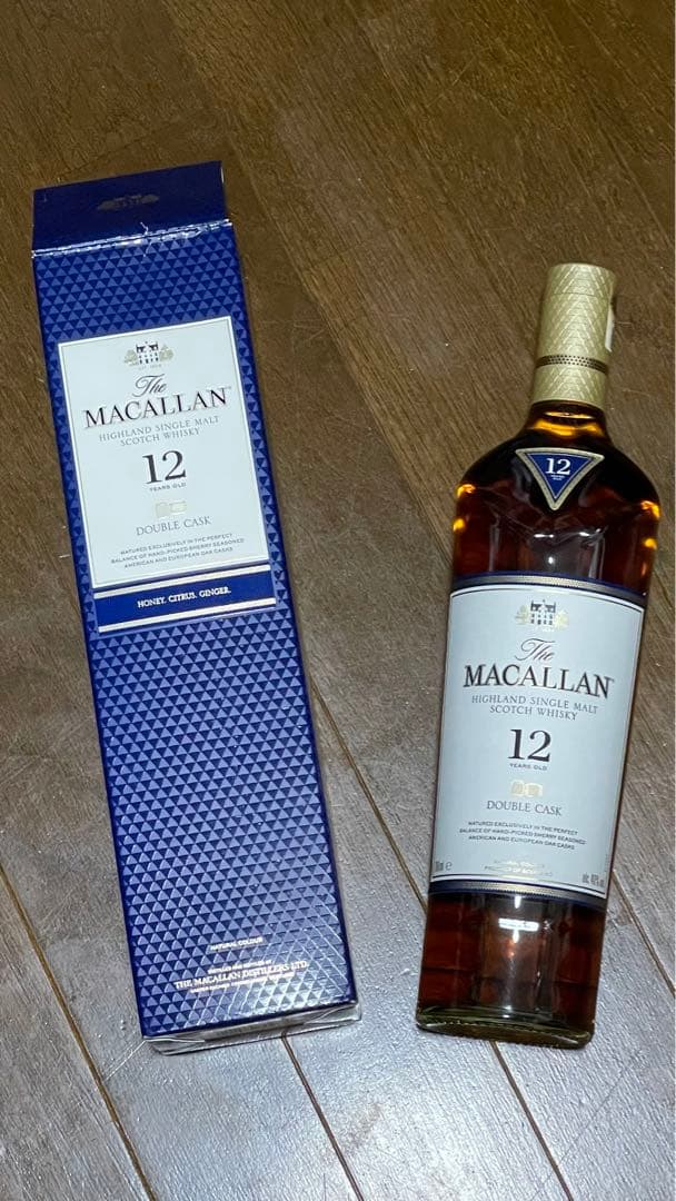 n*o様 MACALLAN 12年 ダブルカスク 箱入り 40%