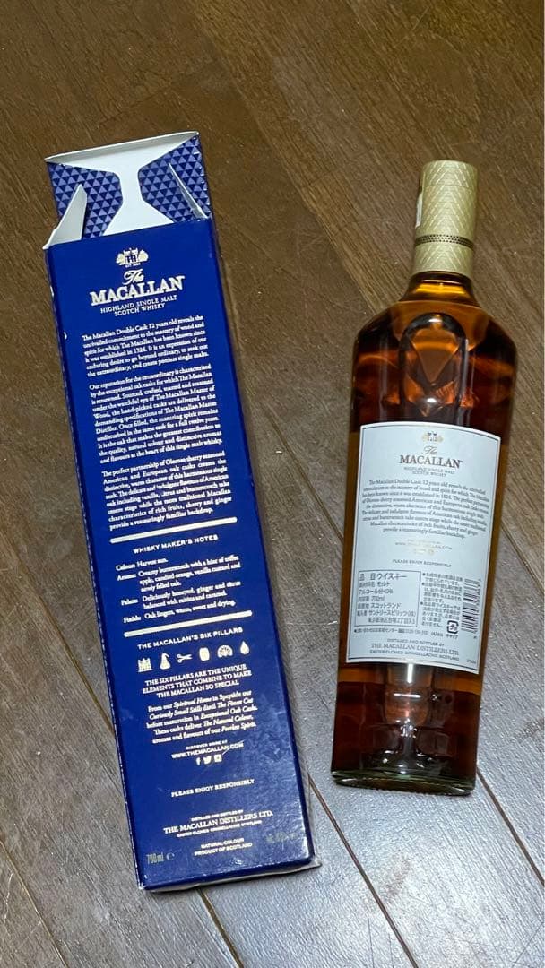 n*o様 MACALLAN 12年 ダブルカスク 箱入り 40%