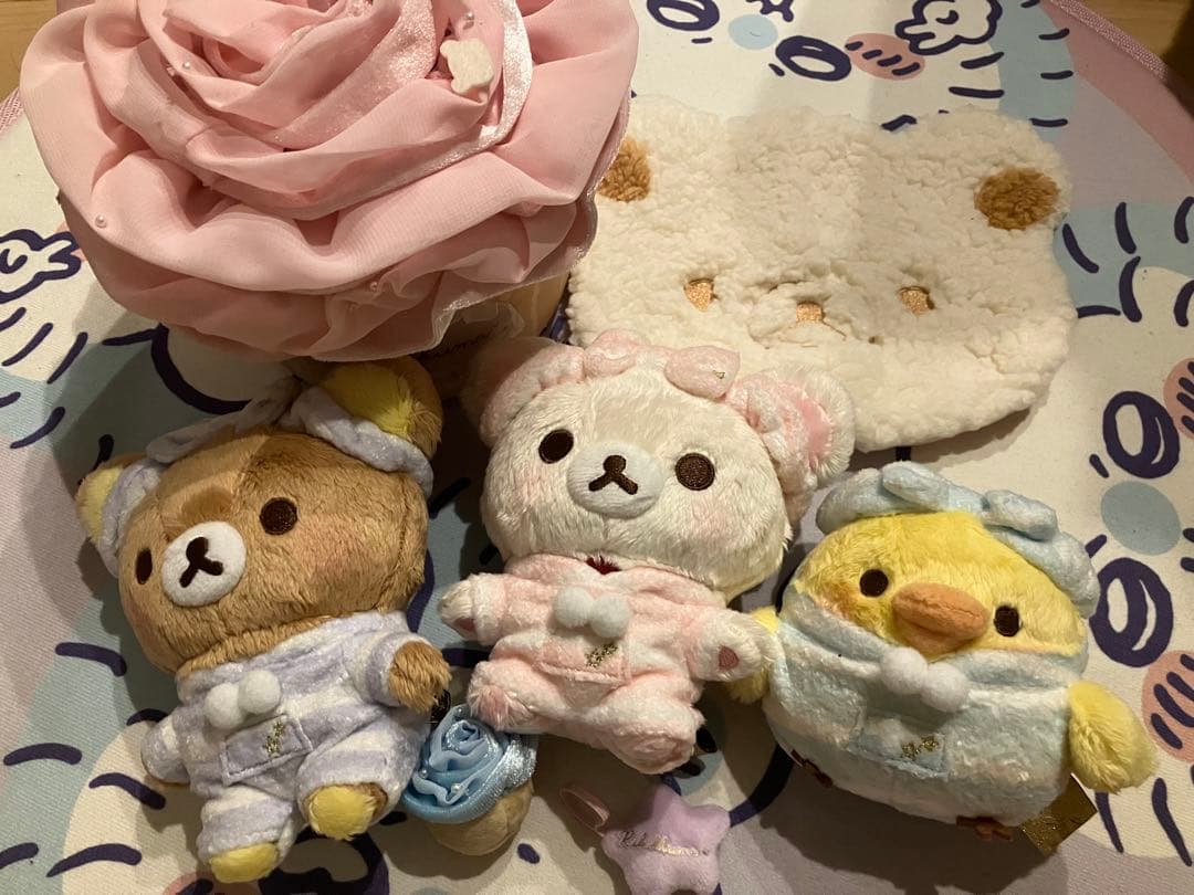 リラックマ　パジャマパーティー　スペシャルぬいぐるみセット