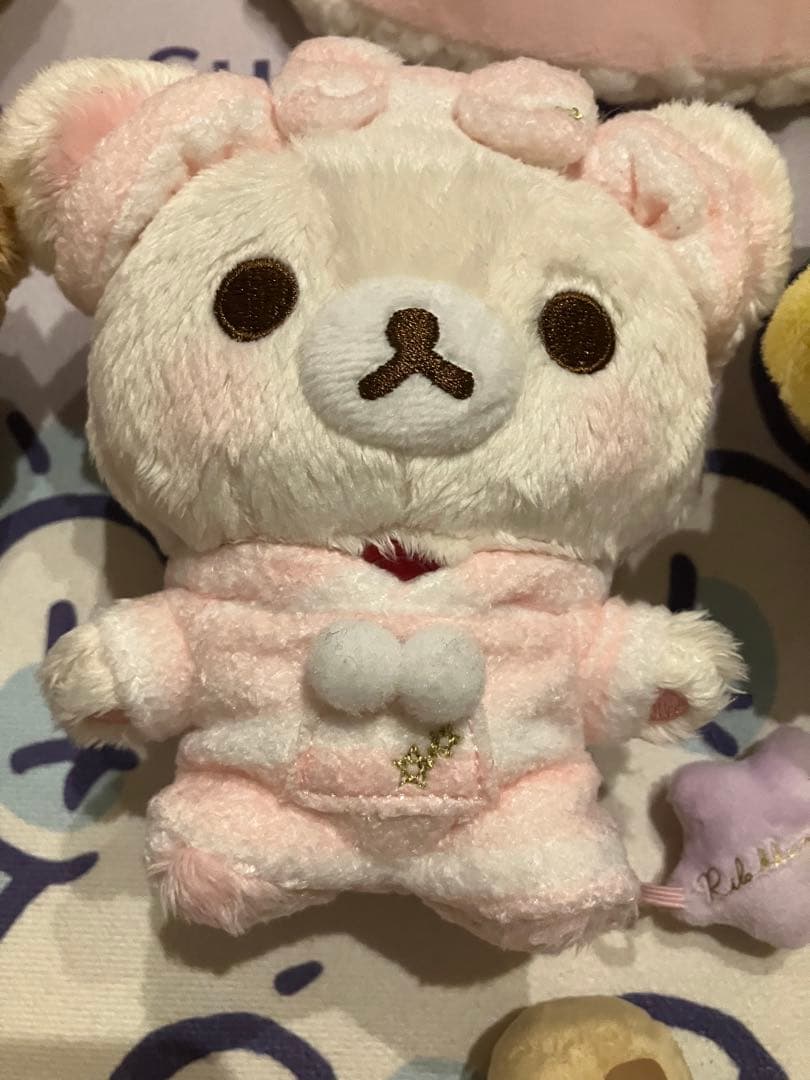 リラックマ　パジャマパーティー　スペシャルぬいぐるみセット