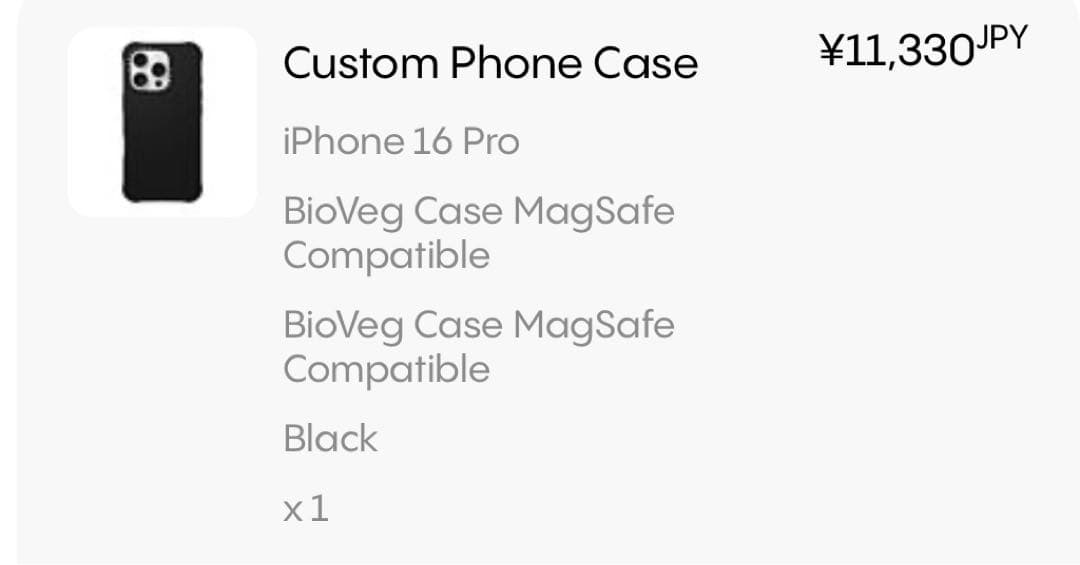 美品】CASETiFY iPhone16proケースMagSafe対応 ブラック