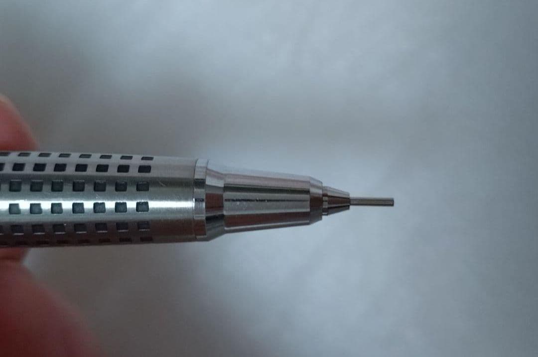 中古美品0.3pilotパイロットシャープペンブラック金属竿箱芯セット　送料無料