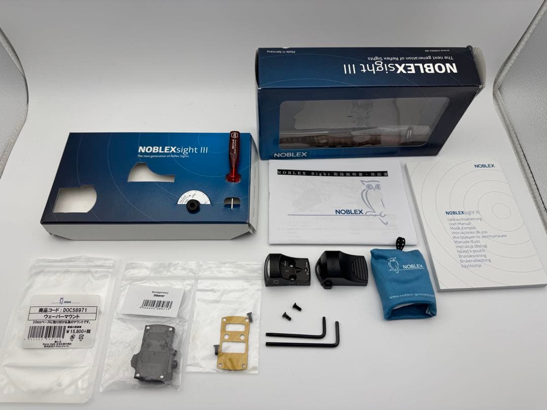 正規輸入品　ドクターサイトⅢ ノブレックスサイトⅢ ウェーバーマウント付