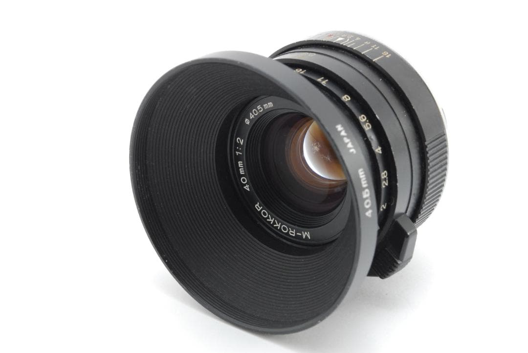 ミノルタ CLE フィルムカメラ M-Rokkor 40mm f2 C0026