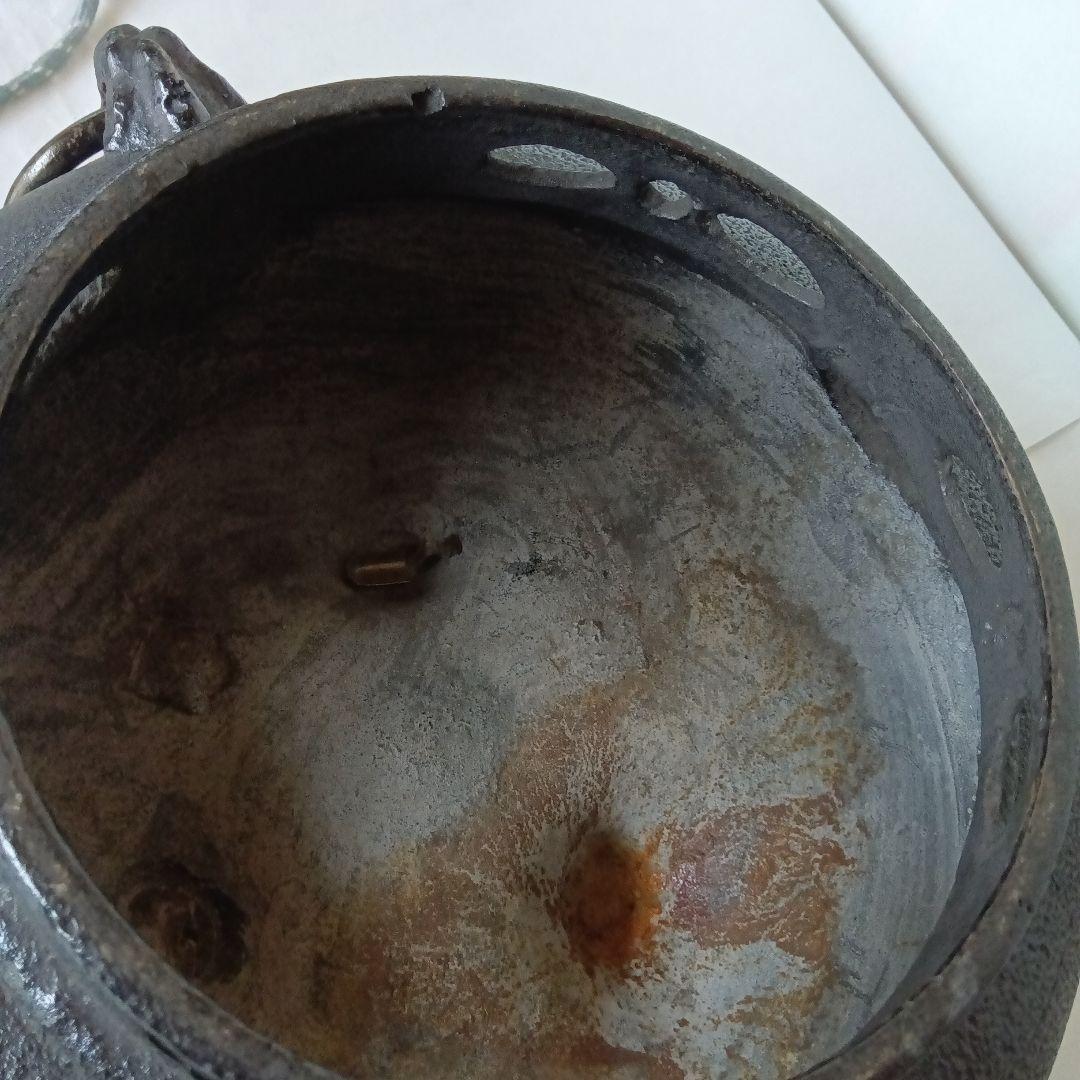 茶道具 鬼面風炉釜