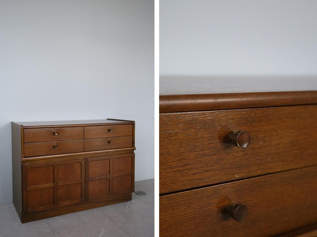 英国アンティークNathanネイサン製キャビネット/サイドボード(91-88)