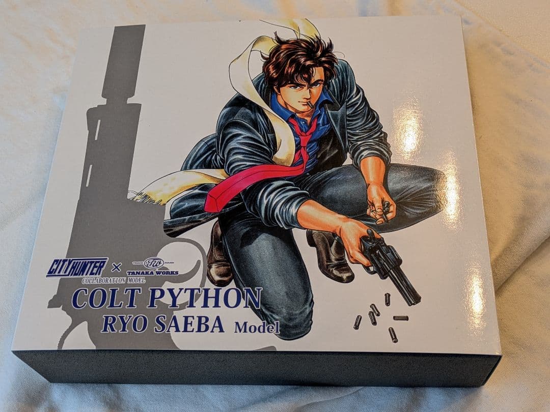 タナカワークス　シティハンター　コラボ　コルトパイソン　ガスガン　冴羽獠モデル