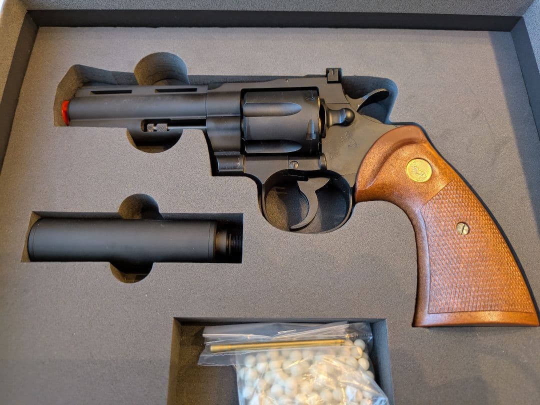 タナカワークス　シティハンター　コラボ　コルトパイソン　ガスガン　冴羽獠モデル