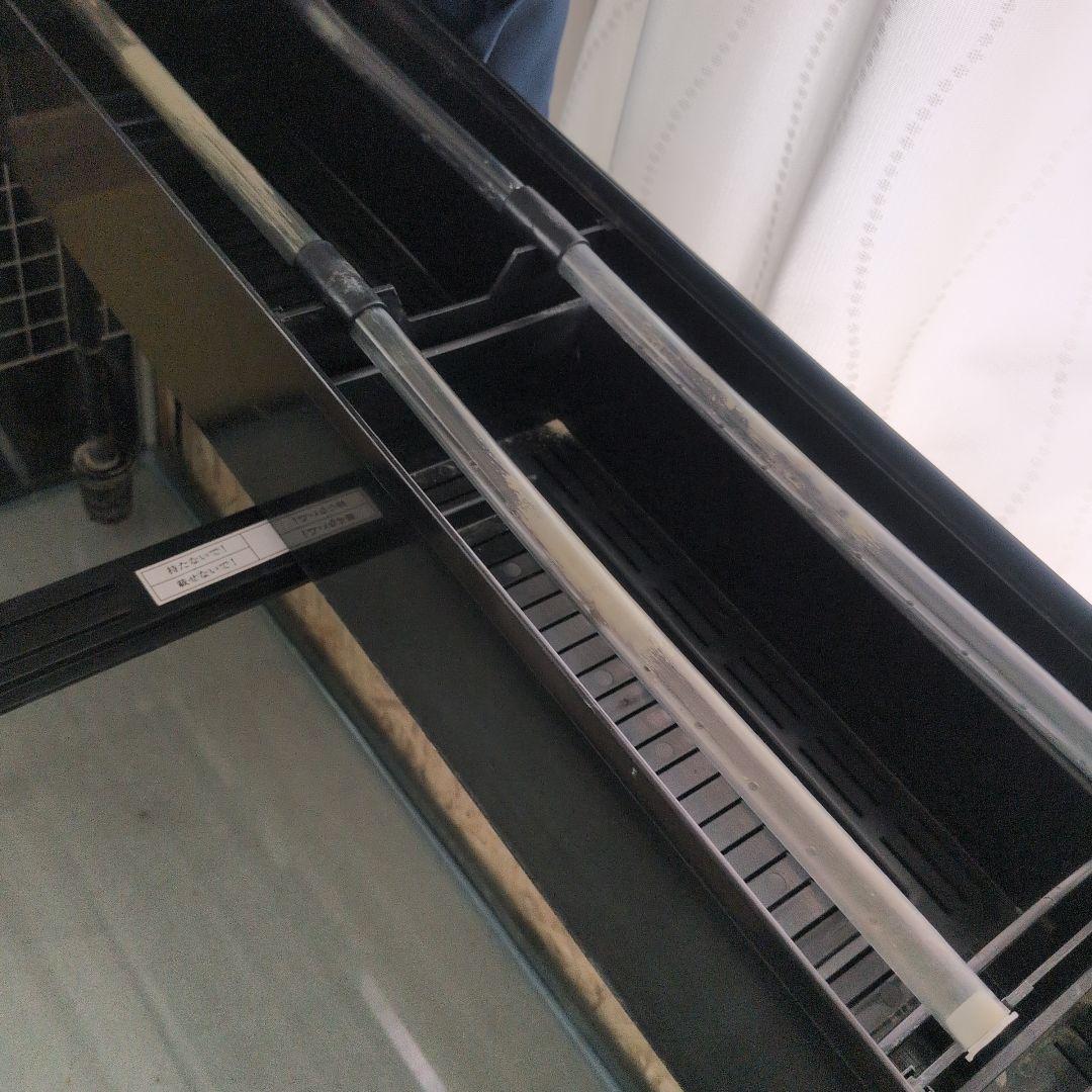 埼玉引き取り限定！GEX 水槽 黒 90cm　濾過装置付