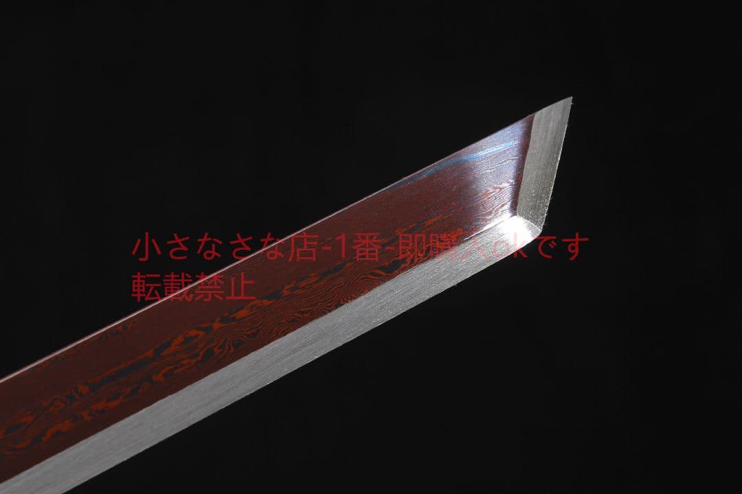 キリン碧血唐横刀二級黒檀模様鋼 古兵器 武具 刀装具 日本刀 模造刀 居合刀