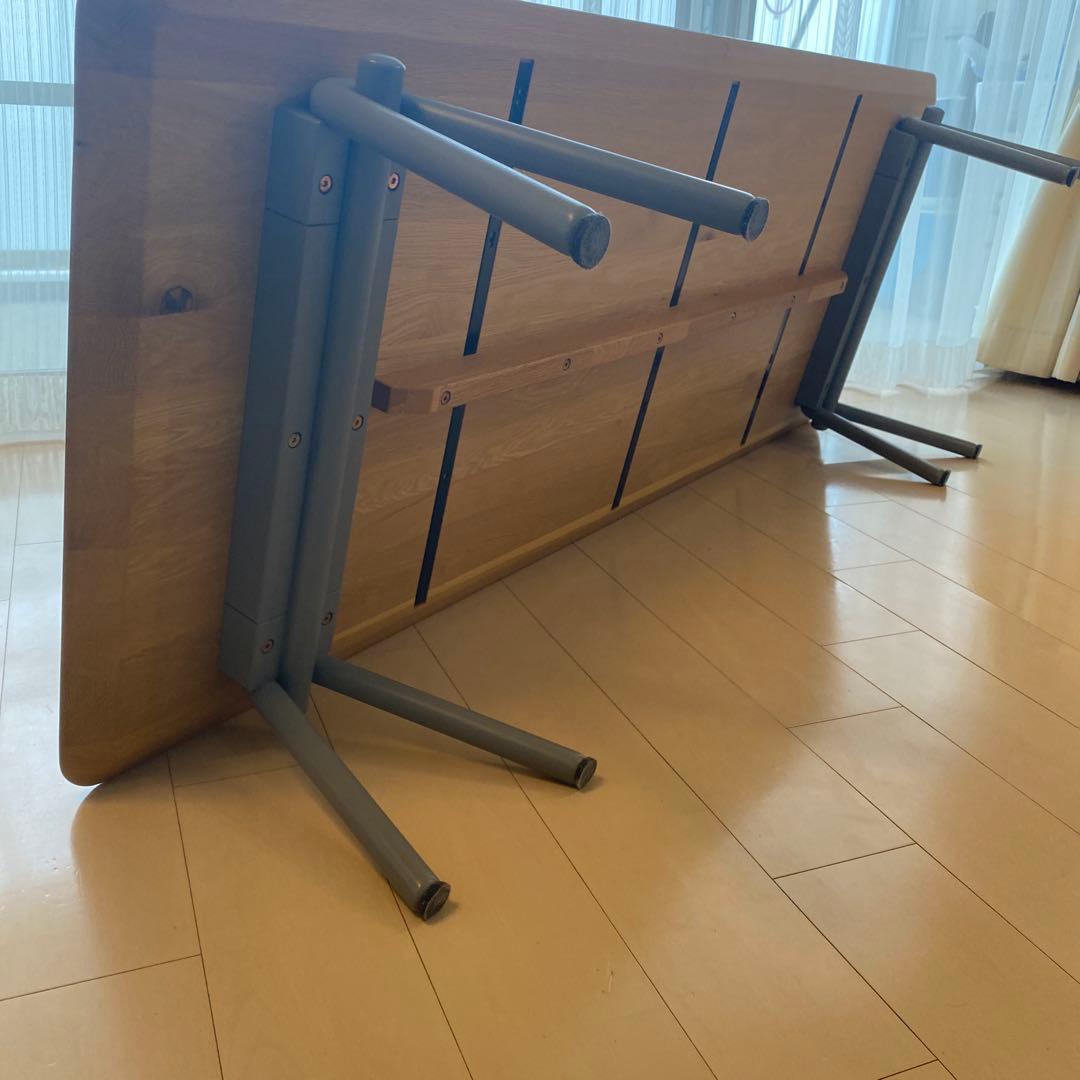 ACTUS ダイニング ローテーブル ナラ無垢材 オーク材