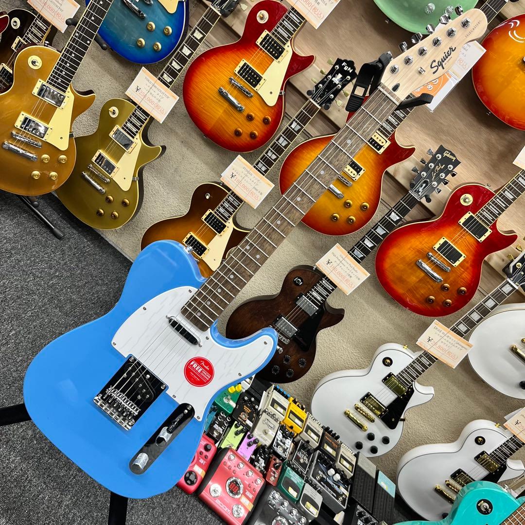 【11396】【新品】Squier by Fender カリフォルニアブルー