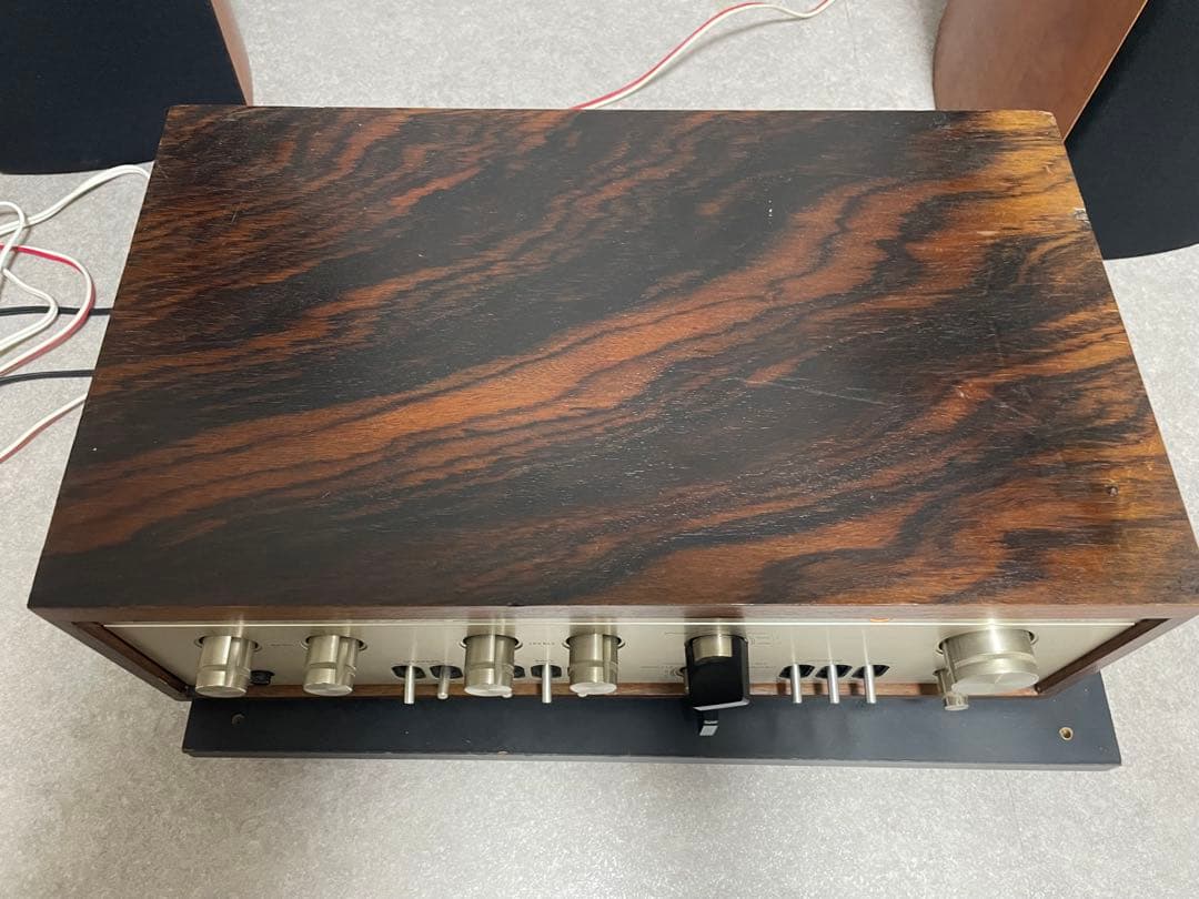 LUXMAN 504 ソリッドステートアンプ音出し確認済み