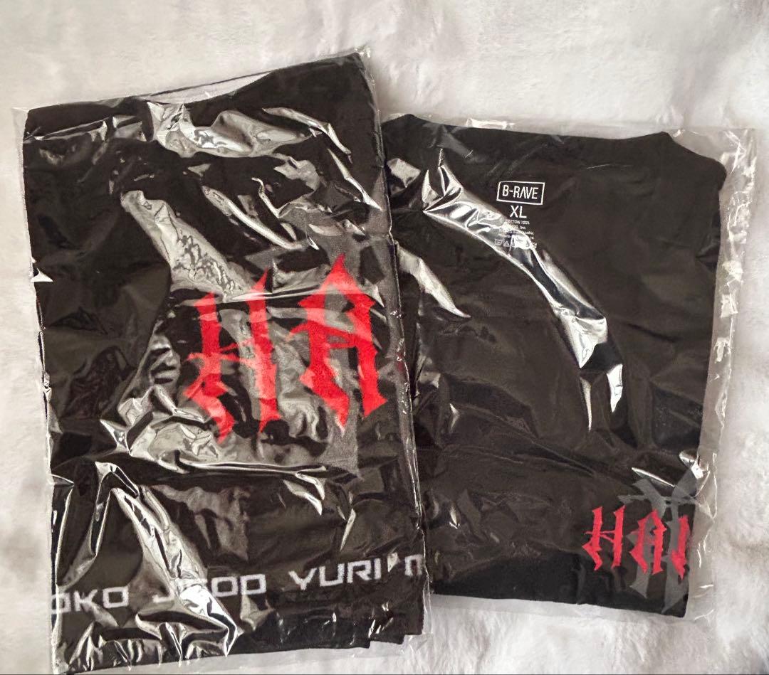 HANA Tシャツ ロゴフェイスタオル