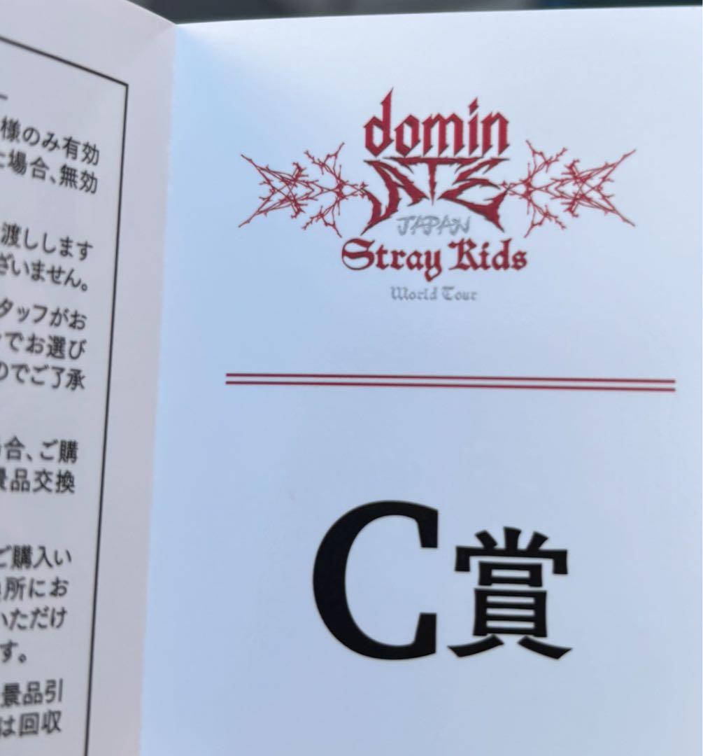 【当選品】StrayKidsハンジソン直筆サイン入りチェキC賞 dominate