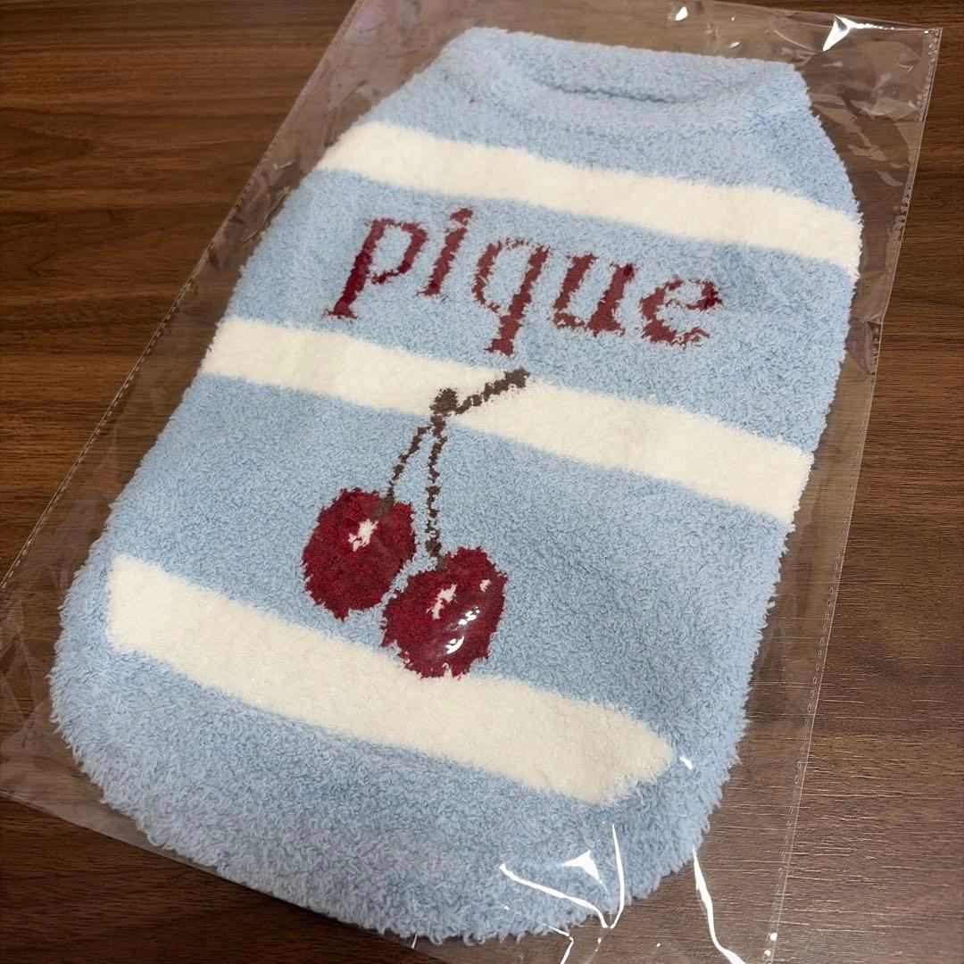 新品2点Lサイズ　Sサイズ　ベビモコチェリージャガードニット